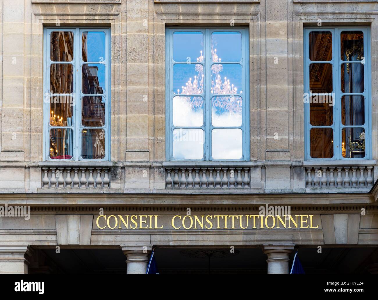Conseil constitutionnel français - Paris, France Banque D'Images