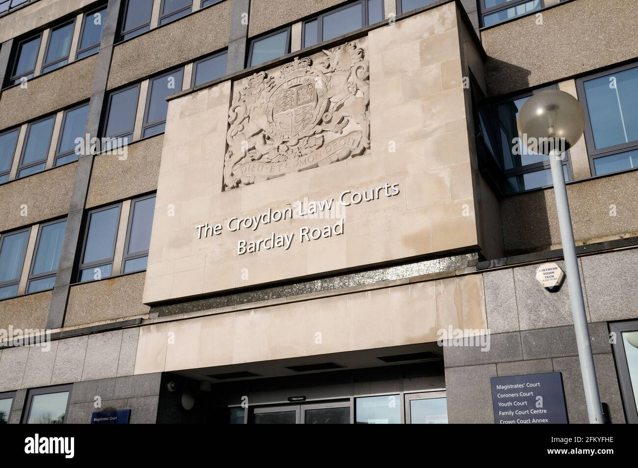 Croydon Magistrats court, South London, Angleterre, Royaume-Uni Banque D'Images
