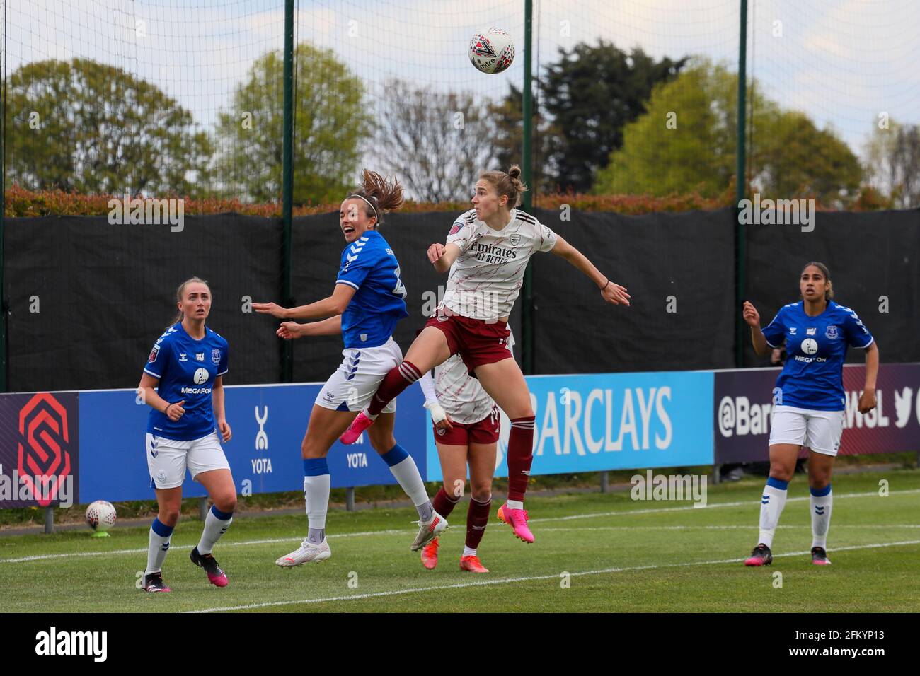 LIVERPOOL, ANGLETERRE - MAI 02 : Vivianne Miedema d'Arsenal pendant la Super League féminine de Barclays FA entre Everton Women et Arsenal au Walton Hall Park Banque D'Images