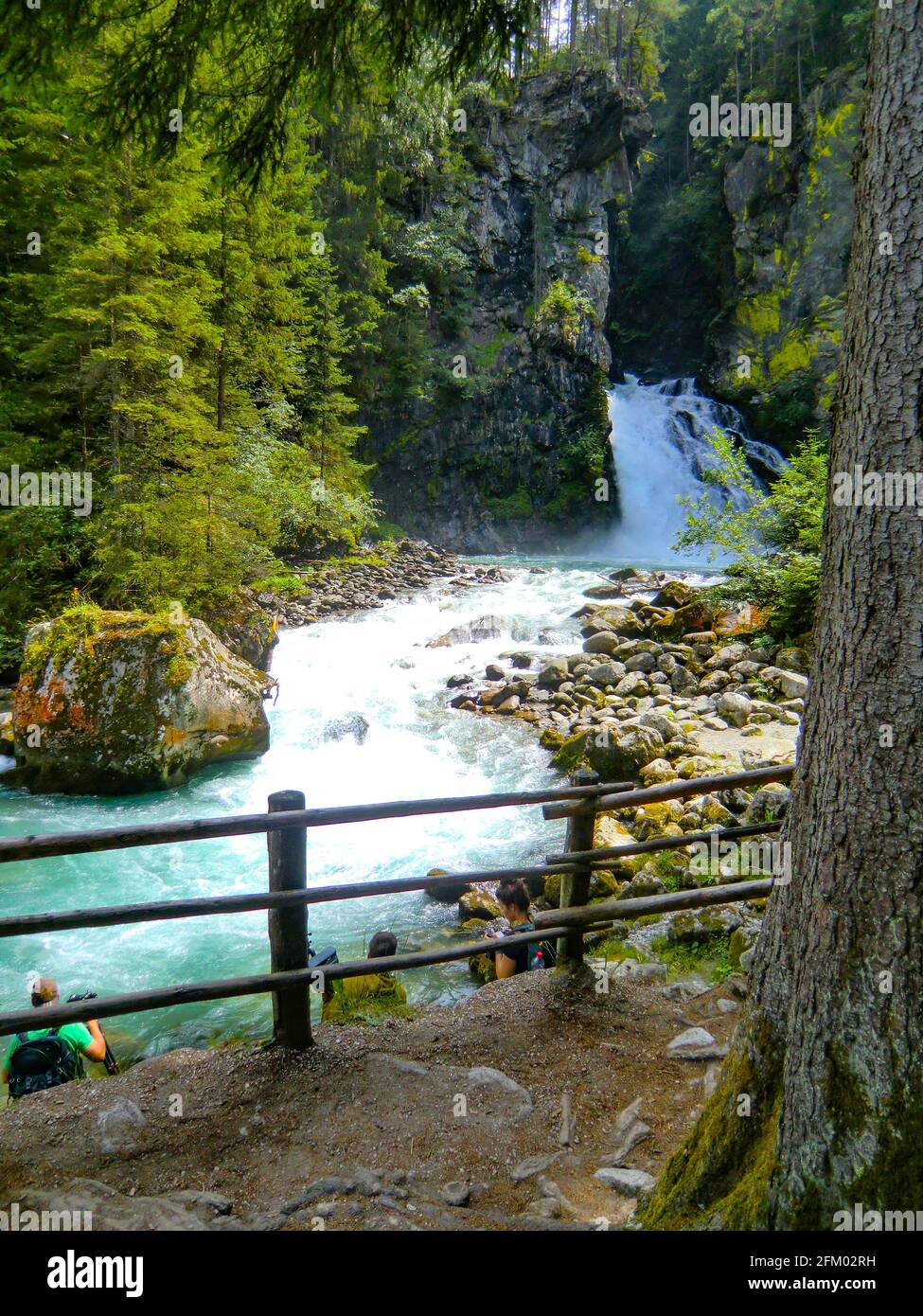 Cascade de Reinbach, Cascate di Riva, près de 'Sand im Taufers', Campo  Tures, Sommer, Tirol du Sud, Alto Adige, Italie, Europe Photo Stock - Alamy