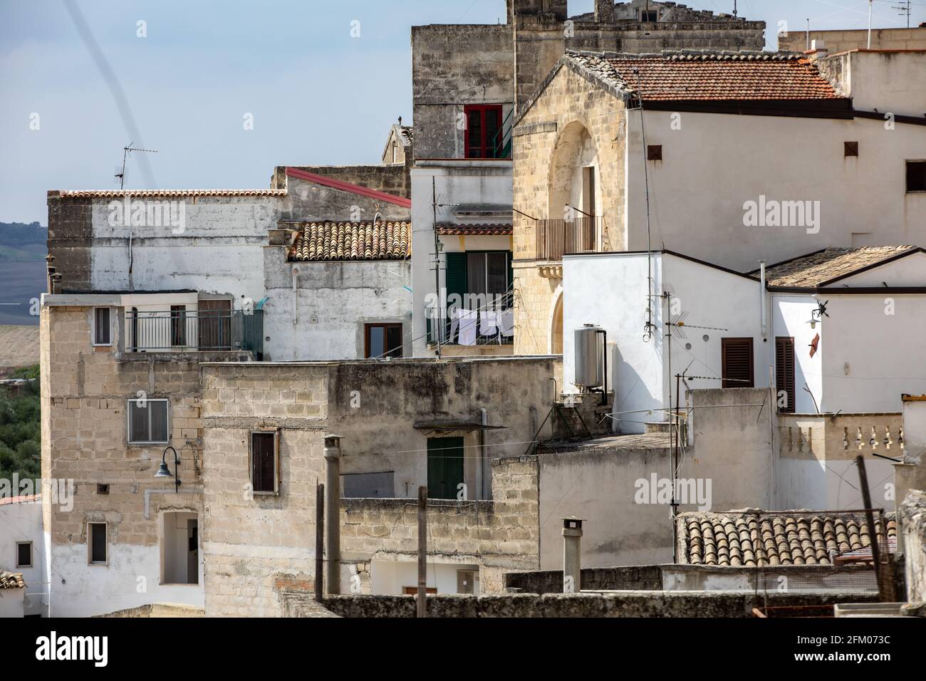 Le centre historique d'a Gravina à Puglia. Une ville charmante dans le sud de l'Italie. Banque D'Images