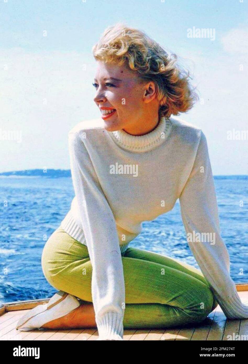 ANNE HEYWOOD actrice anglaise vers 1966 Banque D'Images