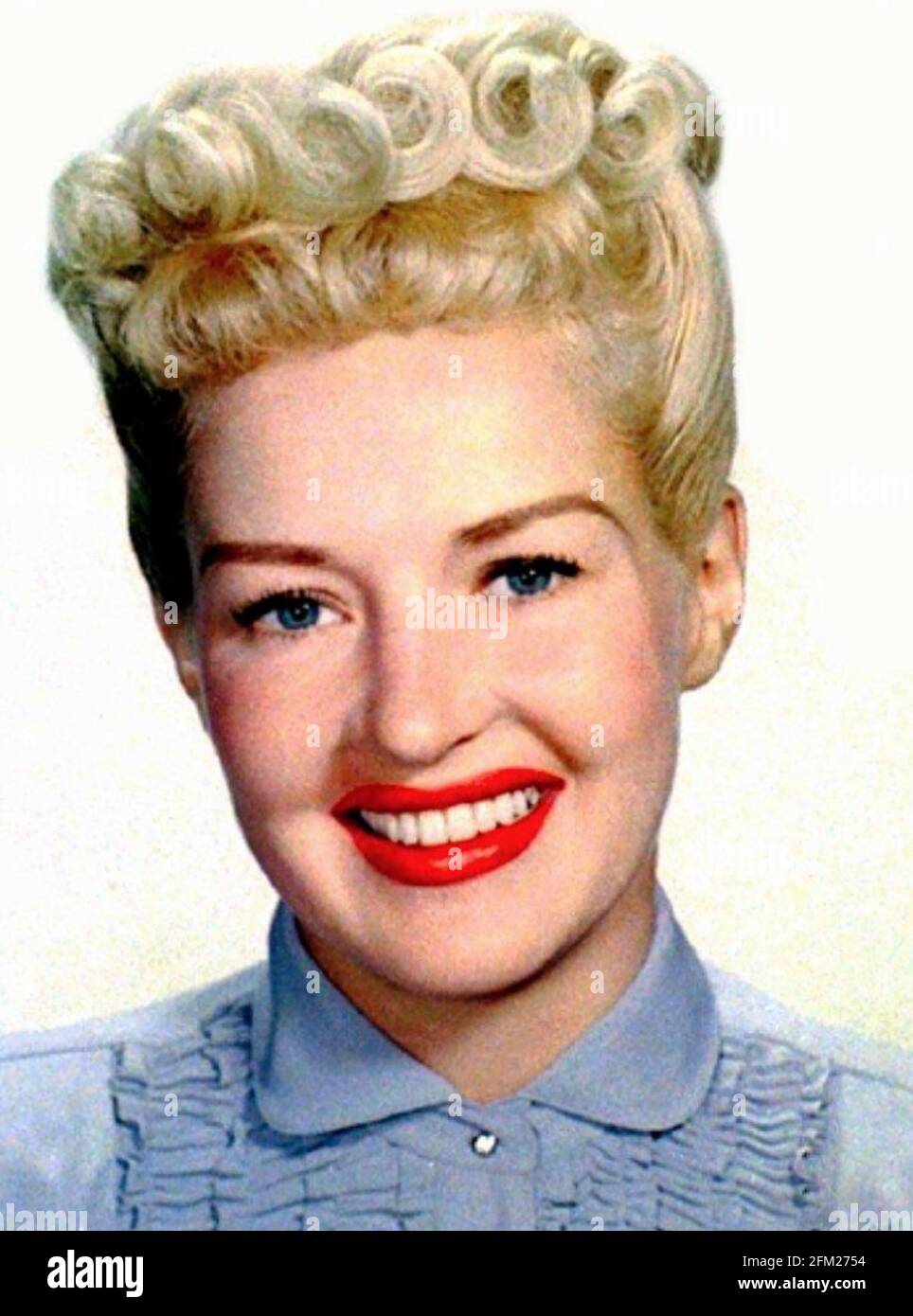 BETTY GRABLE (1916-1973) actrice et chanteuse américaine vers 1947 Banque D'Images