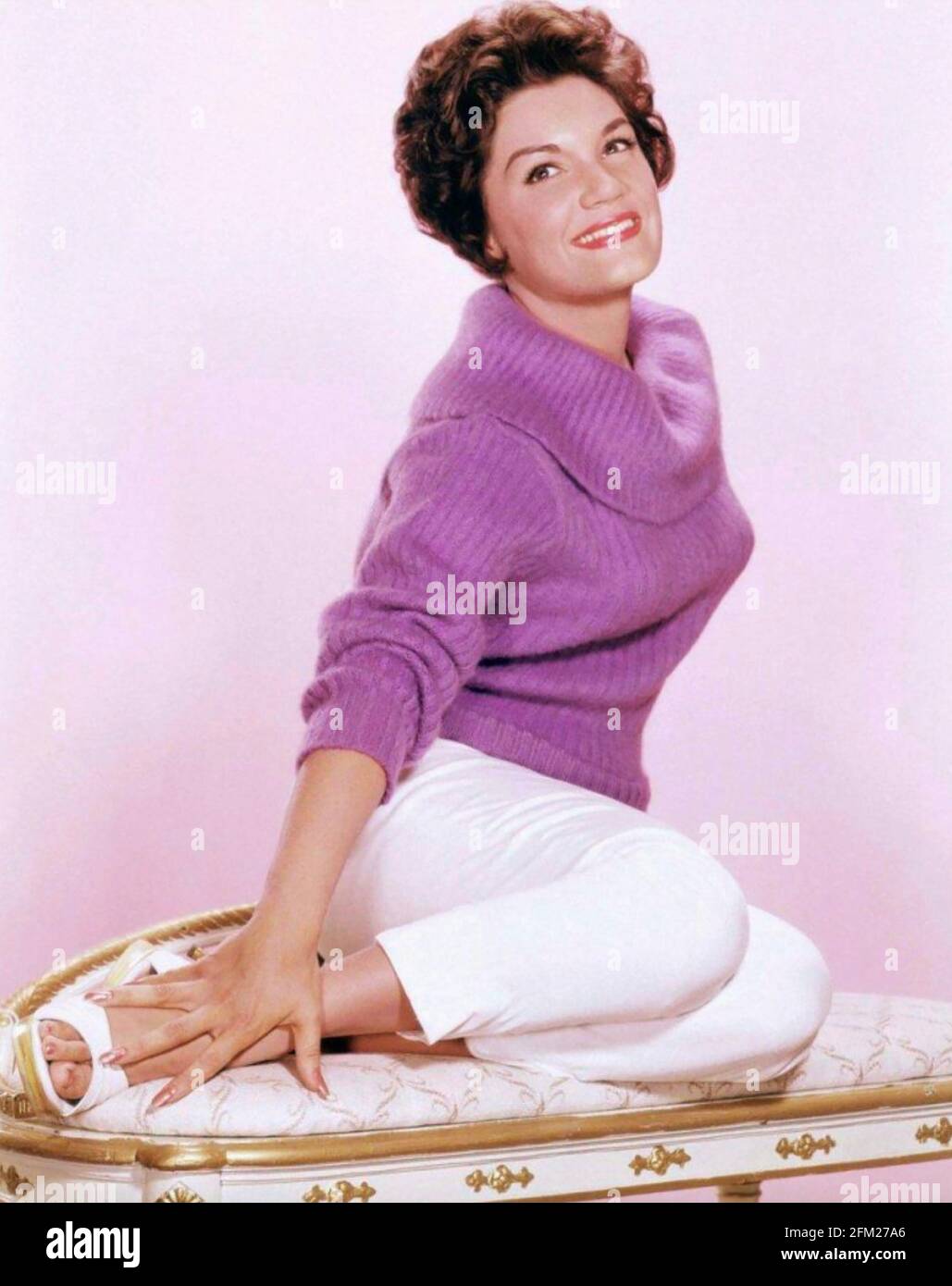 CONNIE FRANCIS chanteuse et actrice du film de 1965 Banque D'Images