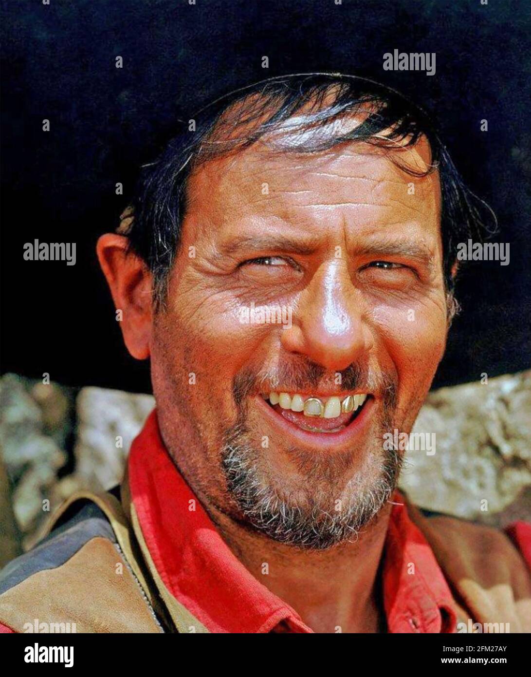 LE MAGNIFIQUE film DE 1960 MGM avec Eli Wallach AS Le chef du bandit, Calvera Banque D'Images