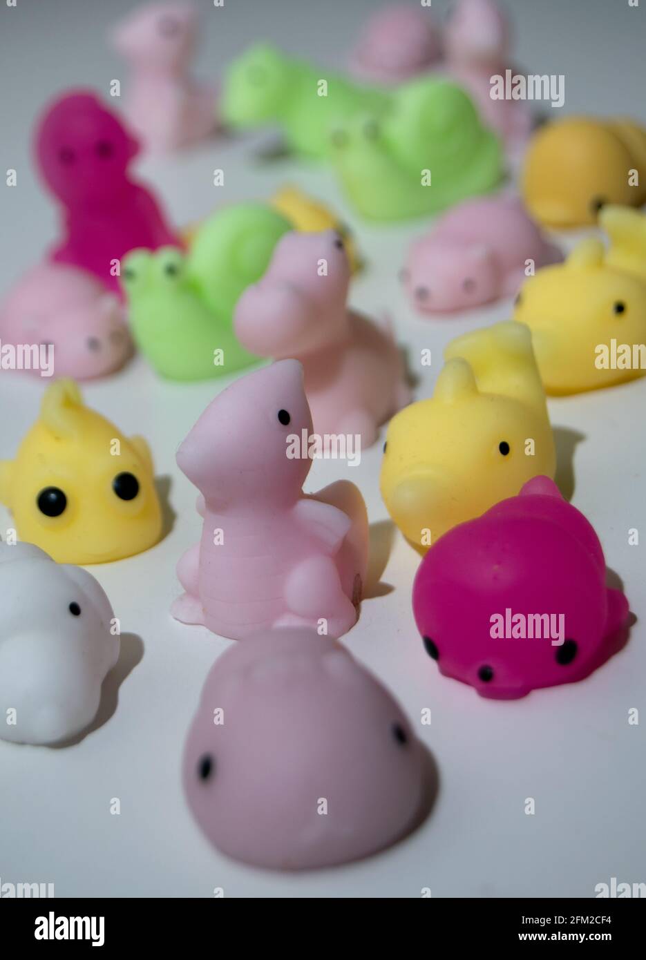 Collection de petits animaux Squishies Banque D'Images