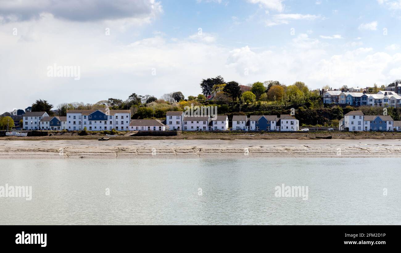 Estuaire de la rivière Torridge à Bideford Banque D'Images