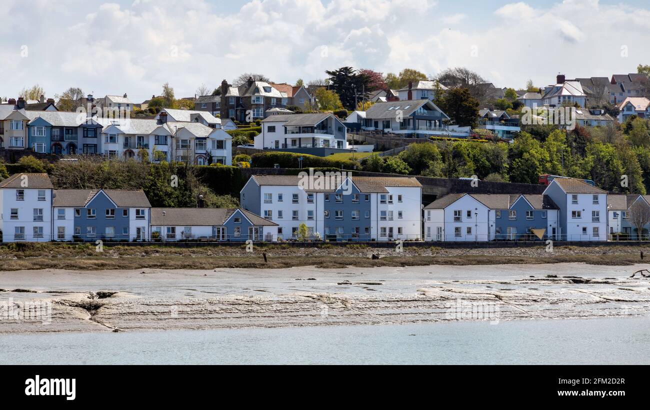 Estuaire de la rivière Torridge à Bideford Banque D'Images