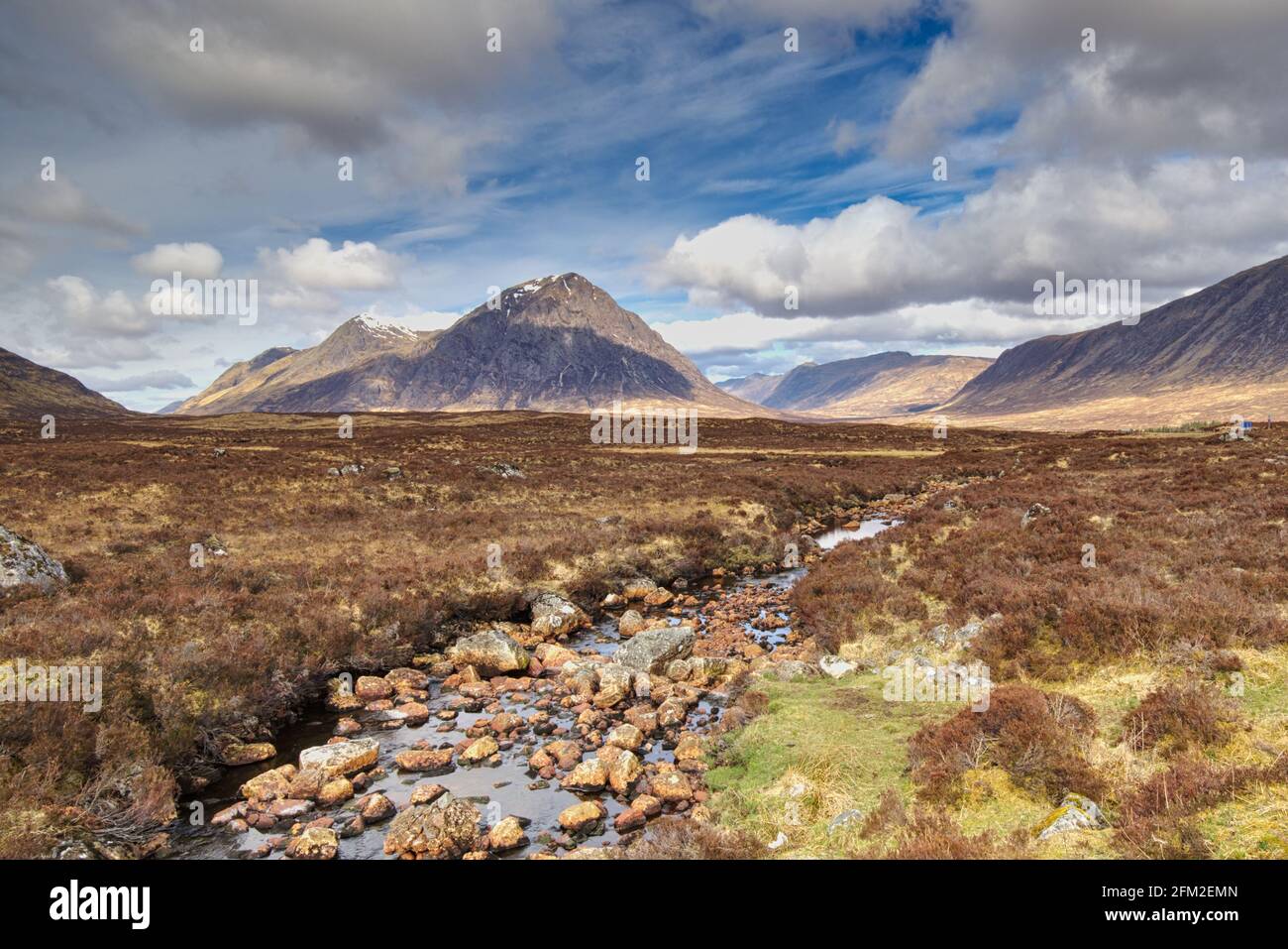 Buachaville Etive Mor - Glencoe, Écosse Banque D'Images