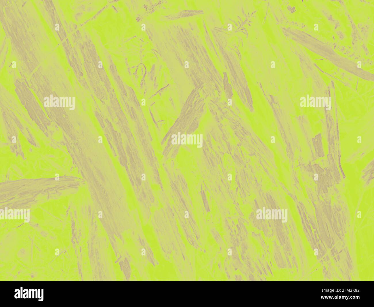Arrière-plan abstrait non conventionnel de grunge avec vert clair et marron clair. Couleur citron vert Banque D'Images