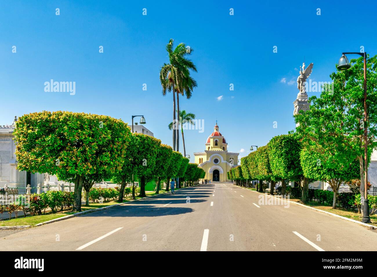 Cimetière du côlon à la Havane, Cuba Banque D'Images