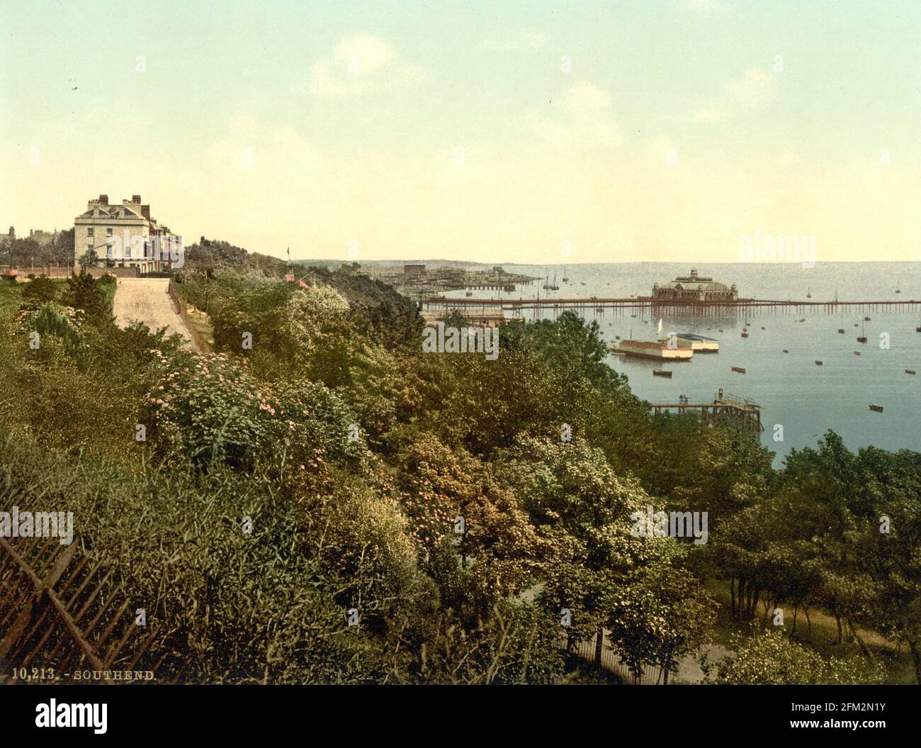 Southend-on-Sea, Essex vers 1890-1900 Banque D'Images