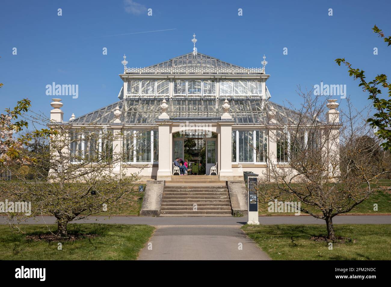 The Temperate House, Kew Royal Botanic Gardens, Londres, Royaume-Uni Banque D'Images