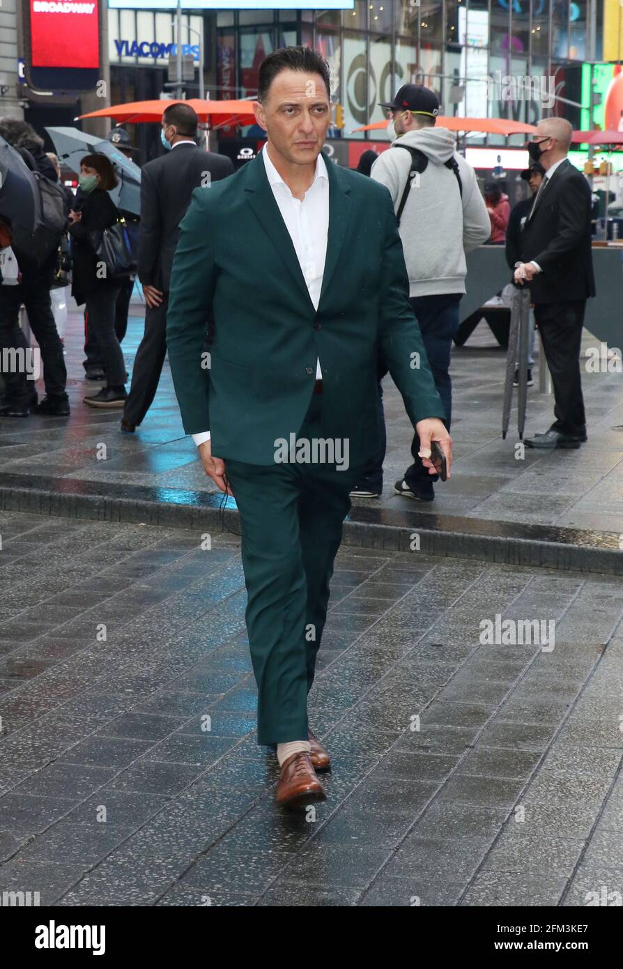 New York, NY, États-Unis. 5 mai 2021. Le 05 mai 2021, Nick Vlahos, chef de la direction de l'entreprise Honest, à Nasdaq, à New York. Crédit : RW/Media Punch/Alamy Live News Banque D'Images
