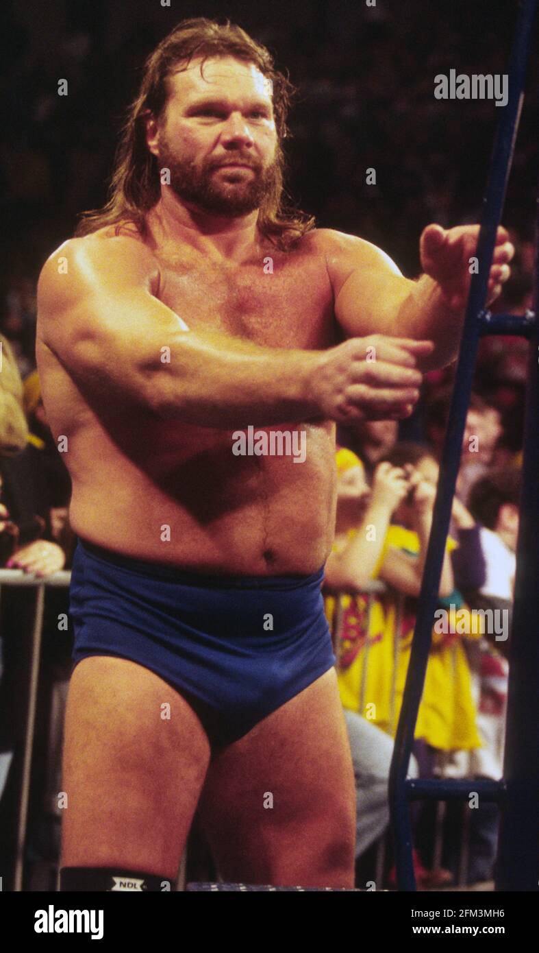 Jim Duggan 1989 Par John Barrett/PHOTOlink/MediaPunch Banque D'Images