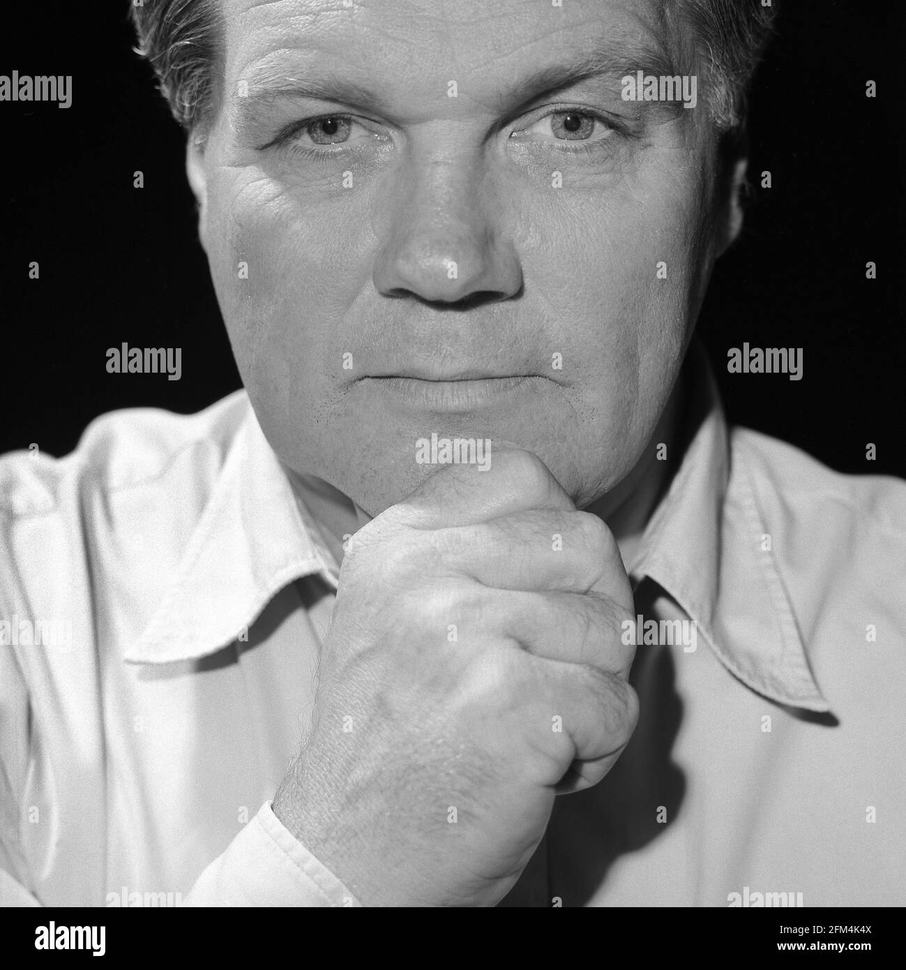 Sir Patrick Head à l'écurie Williams F1 Team 1993 Banque D'Images