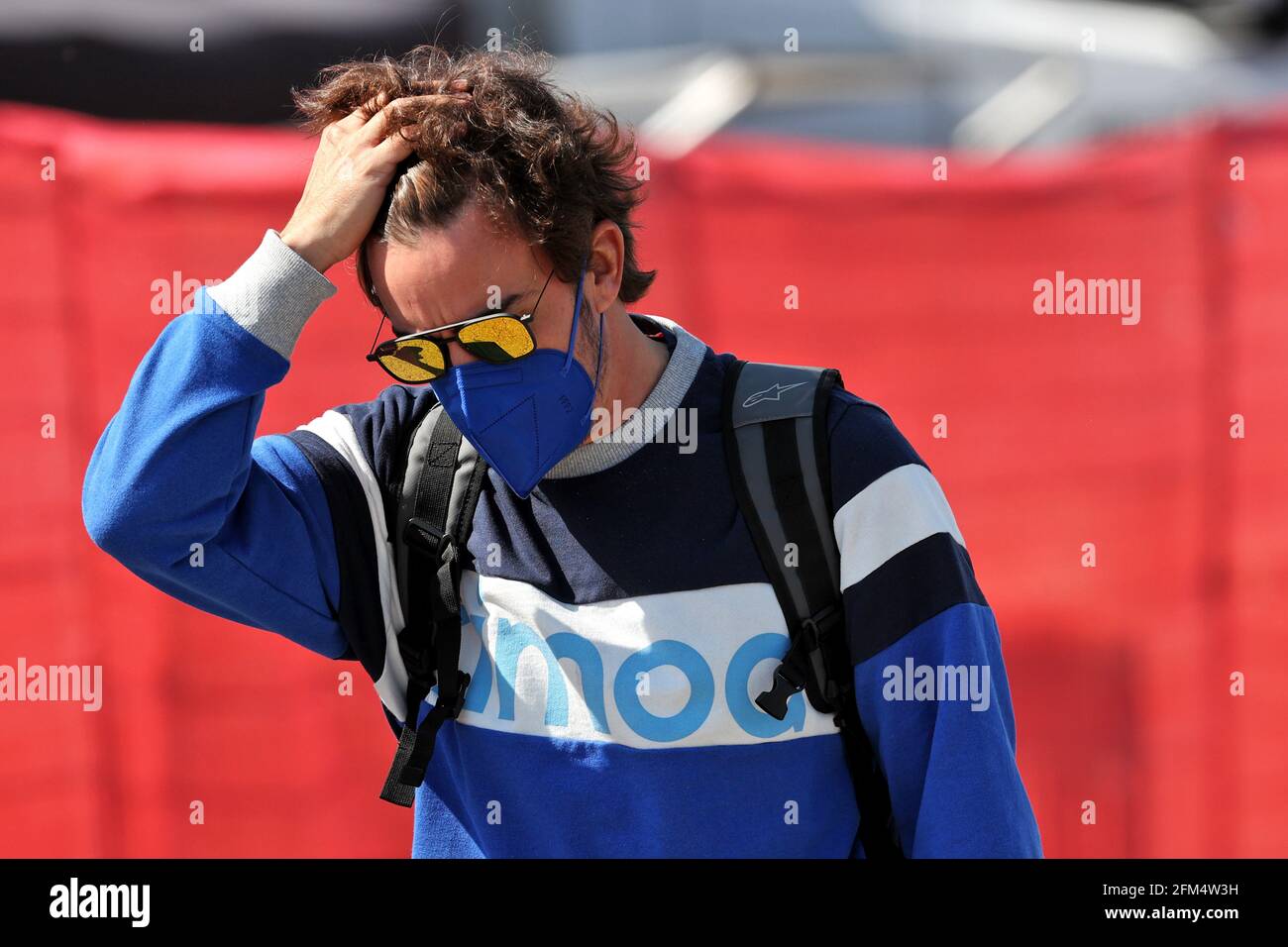 Barcelone, Espagne. 6 mai 2021. Fernando Alonso (ESP) Alpine F1 Team. 06.05.2021. Championnat du monde de Formule 1, Rd 4, Grand Prix d'Espagne, Barcelone, Espagne, Journée de préparation. Le crédit photo doit être lu : images XPB/Press Association. Crédit : XPB Images Ltd/Alamy Live News Banque D'Images