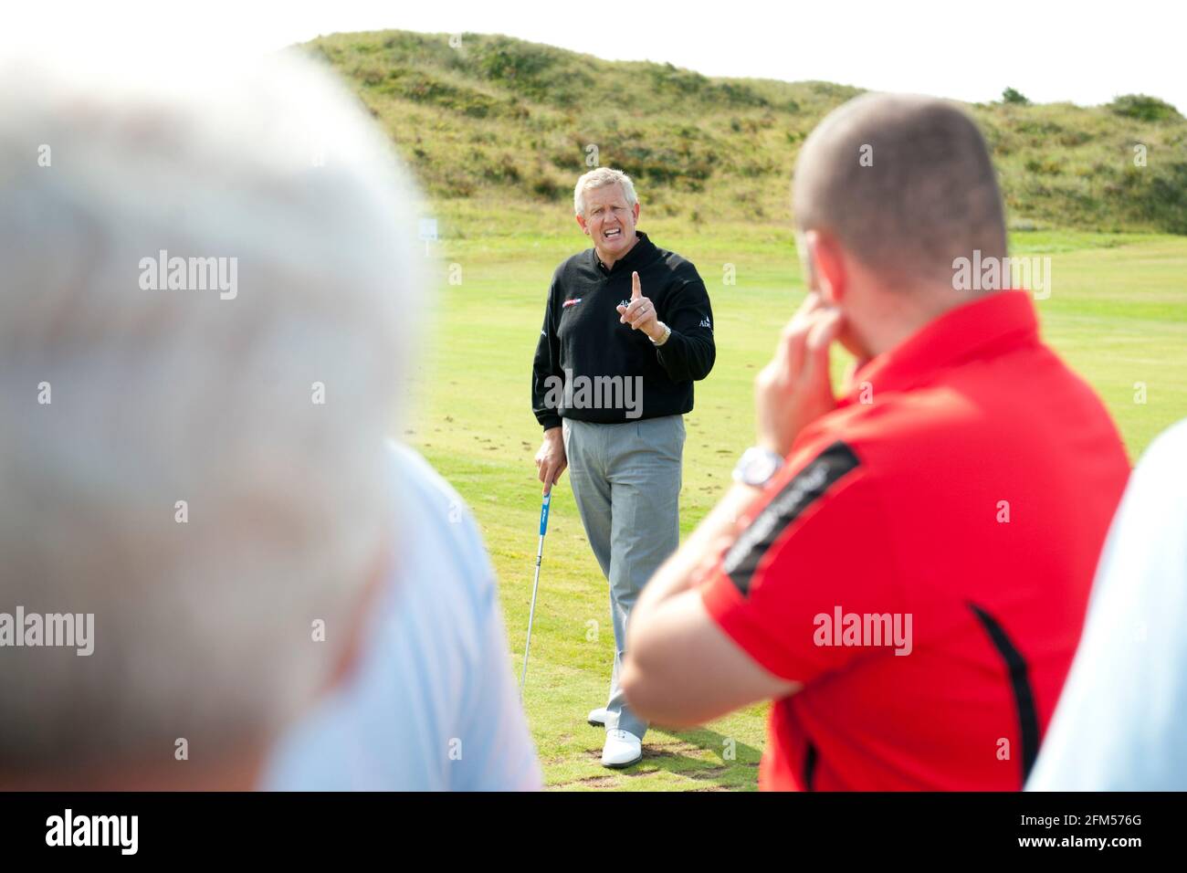 Golfeur Colin Montgomery Banque D'Images