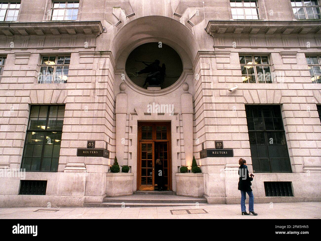 Agence de presse Reuters à Fleet Street Banque D'Images