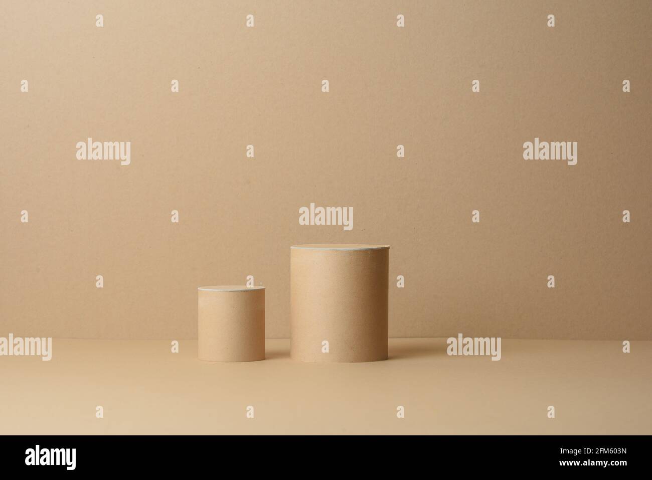 Photographie de produit maquette plate-forme de base objets formes d'arrière-plan blocs scène Modèle Banque D'Images