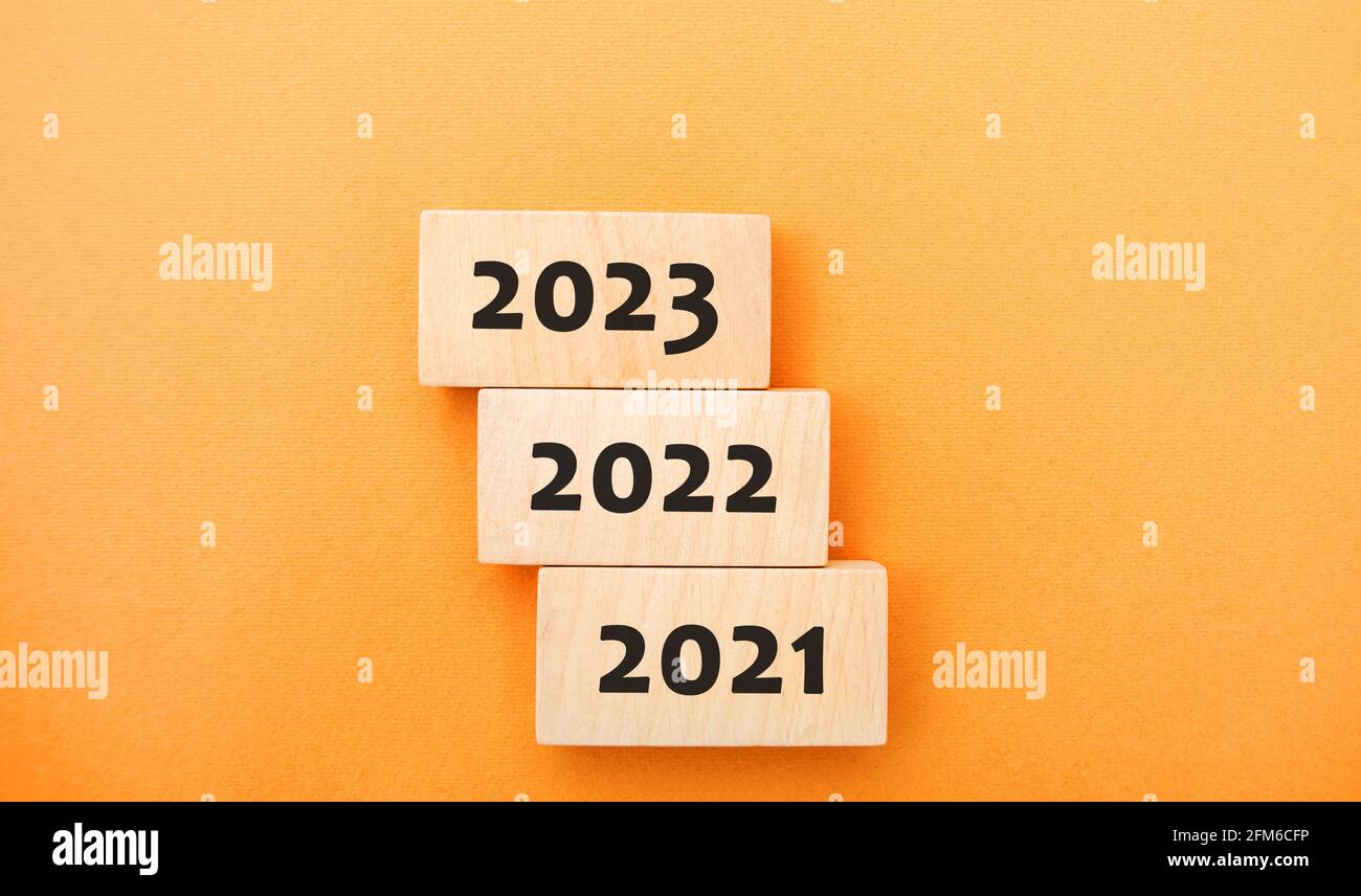 Calendrier Objectif 2023 Calendrier 2021,2022,2023 Banque D'image Et Photos - Alamy