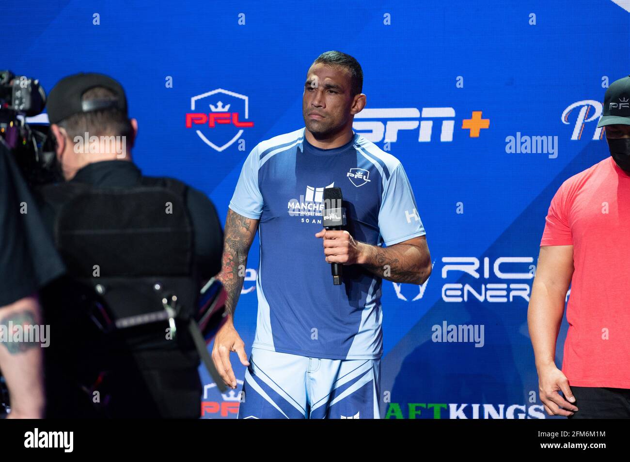 ÉTATS-UNIS. 05e mai 2021. Fabricio Werdum le mercredi 5 mai, la Professional Fighters League a organisé les Weighters-ins pour son troisième événement de la saison 2021 au Ocean Casino d'Atlantic City, N.J. (Photo par Professional Fighters League via Credit: SIPA USA/Alay Live News Banque D'Images