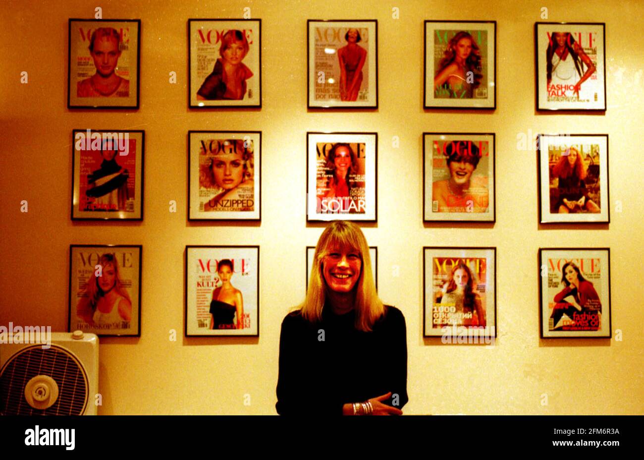 Carol White dans son bureau de Londres. Agence modèle Premier Banque D'Images