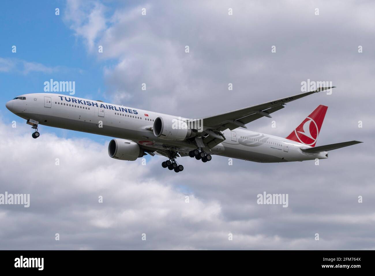 Turkish Airlines 777-300ER Banque D'Images