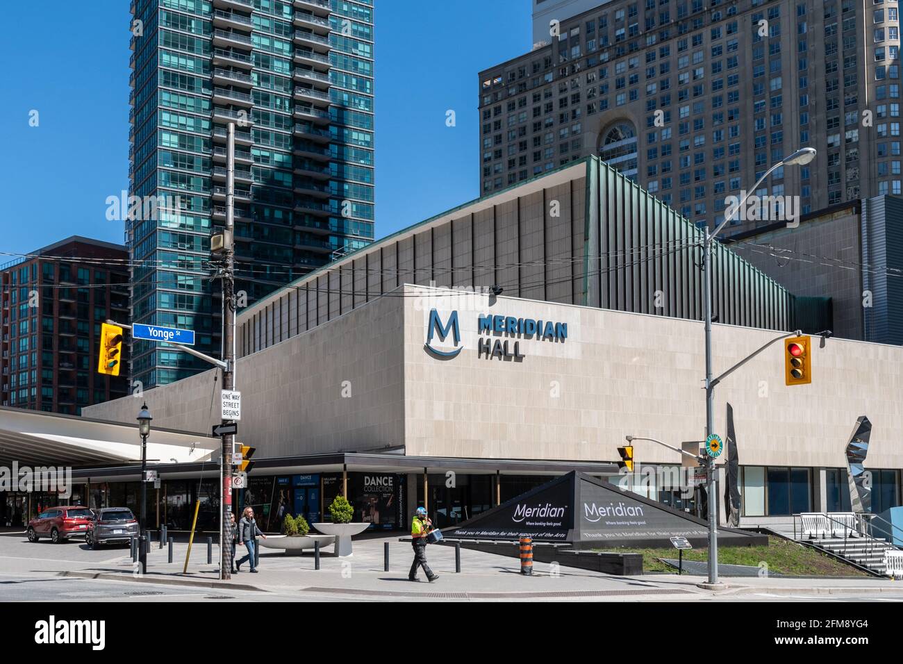 Meridian Hall dans le quartier du centre-ville de Toronto, Canada Banque D'Images