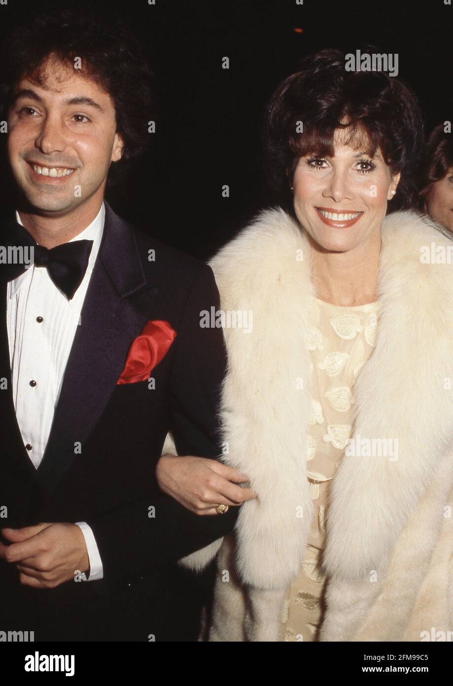 Michael Flack et Michele Lee Circa années 80 crédit: Ralph Dominguez/MediaPunch Banque D'Images
