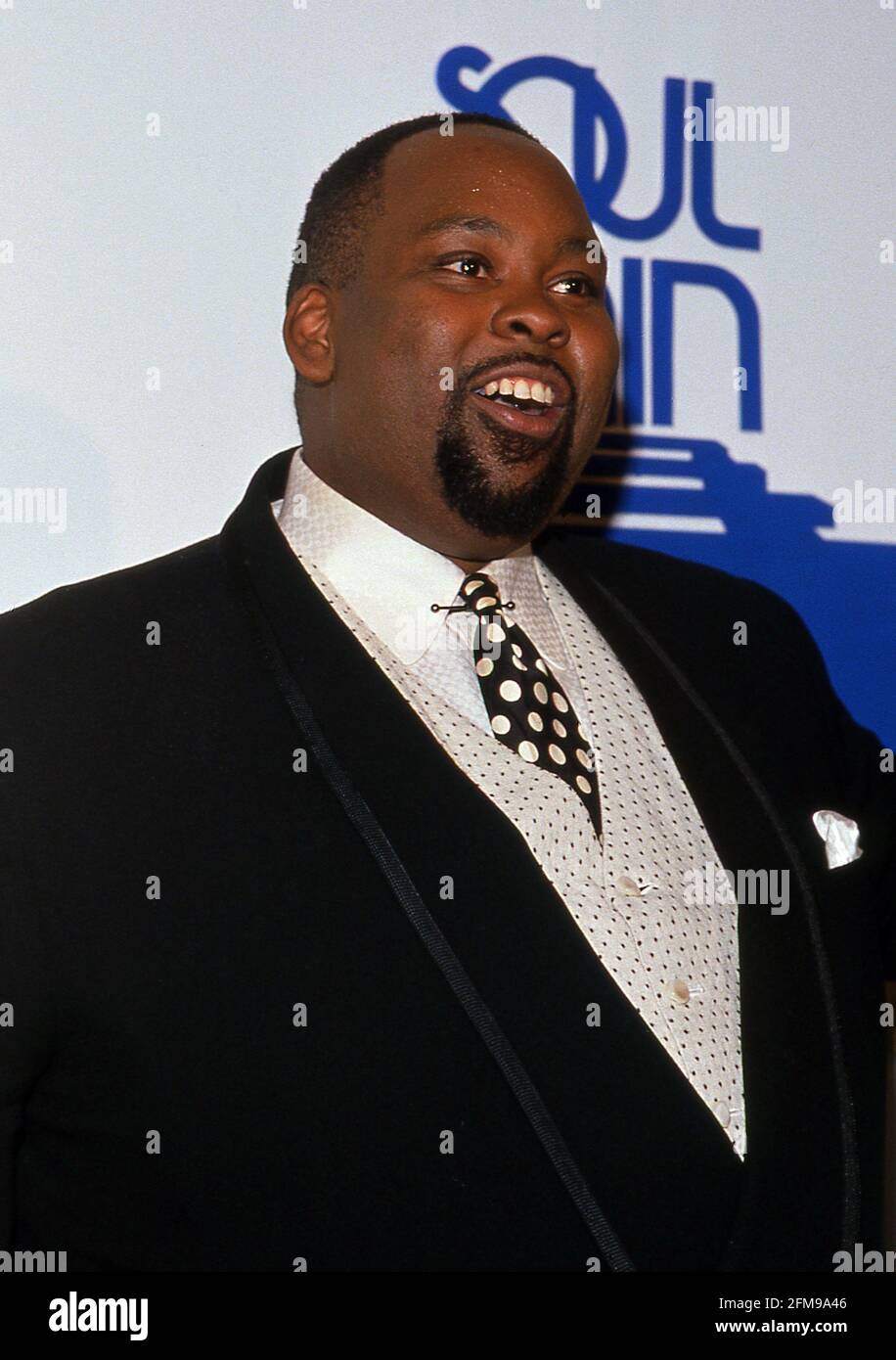 David Peaston au 4e Soul train Music Awards au Shrine Auditorium de Los Angeles, Californie 14 mars 1990 crédit : Ralph Dominguez/MediaPunch Banque D'Images