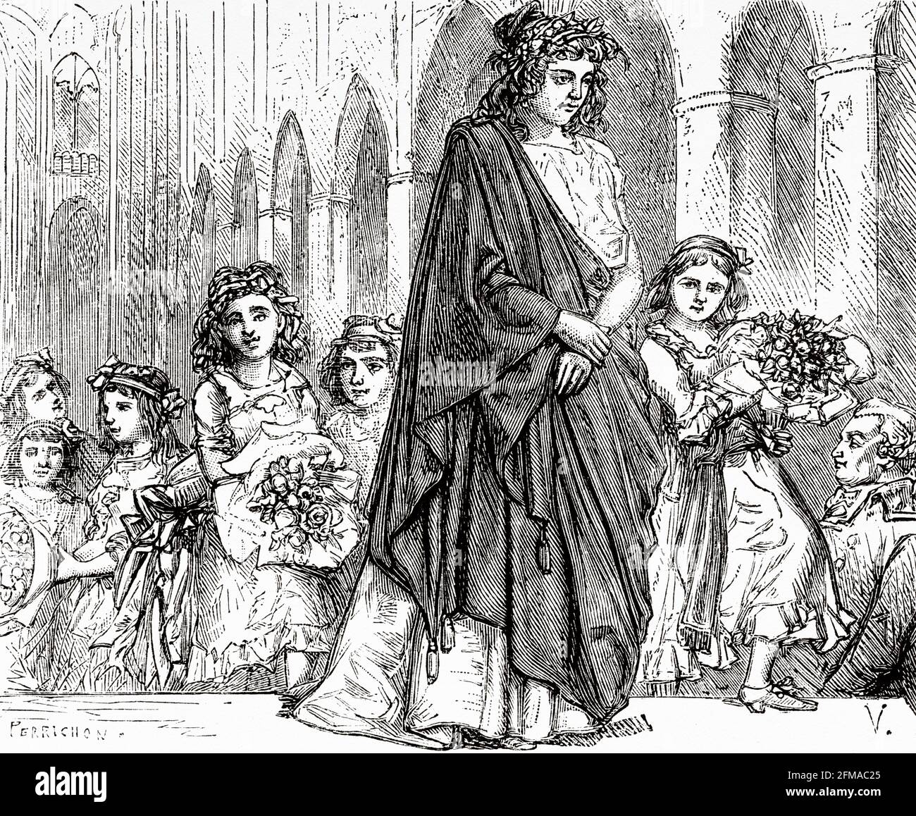 Efforts de rétablissement de la paix durant la révolution française. France. Ancienne illustration gravée du XIXe siècle de l'Histoire de la Révolution française 1876 par Jules Michelet (1798-1874) Banque D'Images Efforts de rétablissement de la paix durant la révolution française. France. Ancienne illustration gravée du XIXe siècle de l'Histoire de la Révolution française 1876 par Jules Michelet (1798-1874) Banque D'Images