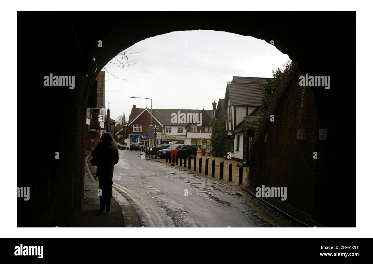 Pangbourne où D.H. Lawrence a vécu pendant la première Guerre mondiale.pic David Sandison 4/3/2005 Banque D'Images