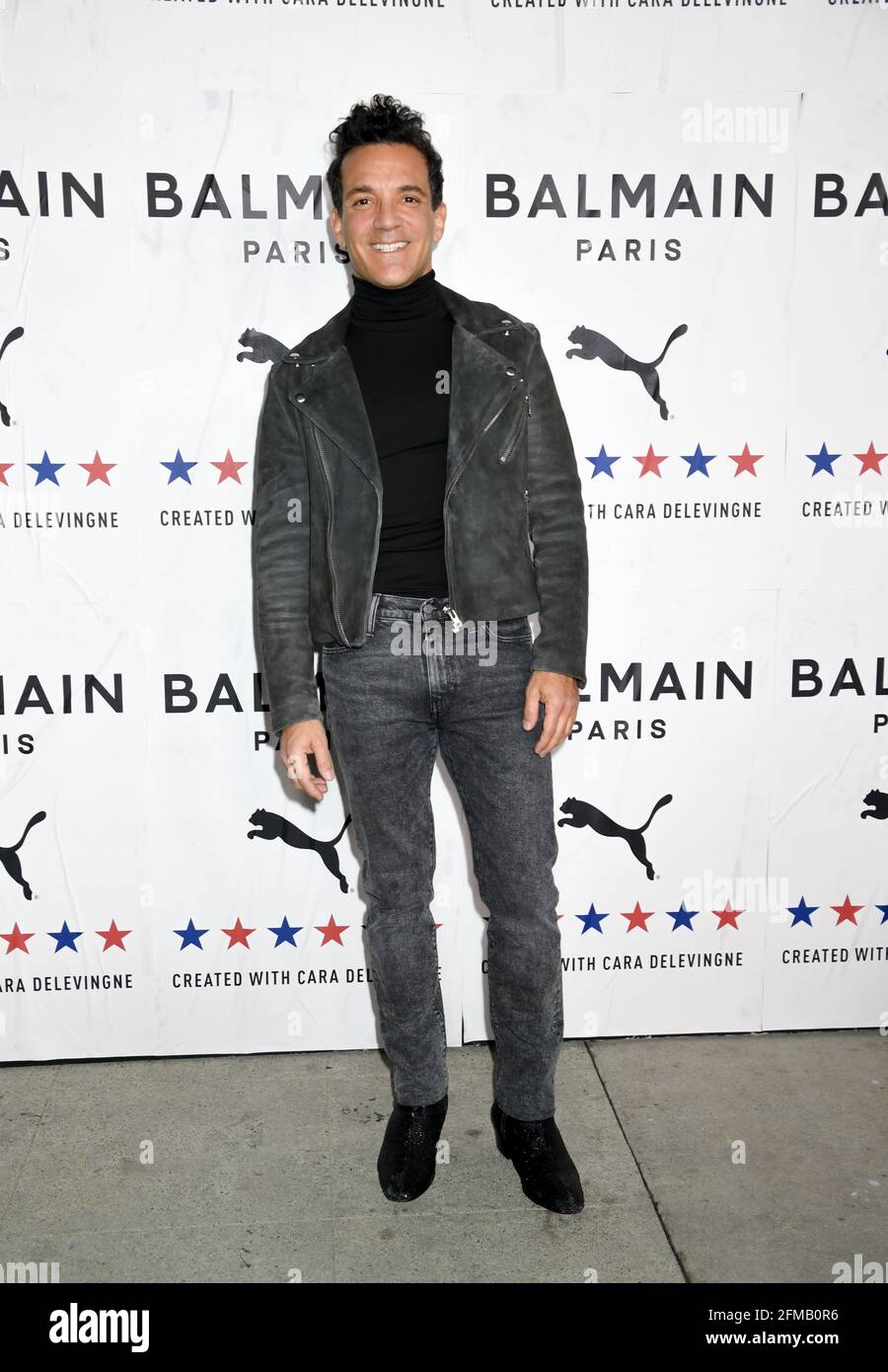 Lancement de la collaboration Puma X Balmain créée par Cara Delevingne et Olivier Rousteing, qui s'est tenue aux studios Milk de Los Angeles, le jeudi 21 novembre 2019. Jennifer Graylock-Graylock.com Banque D'Images