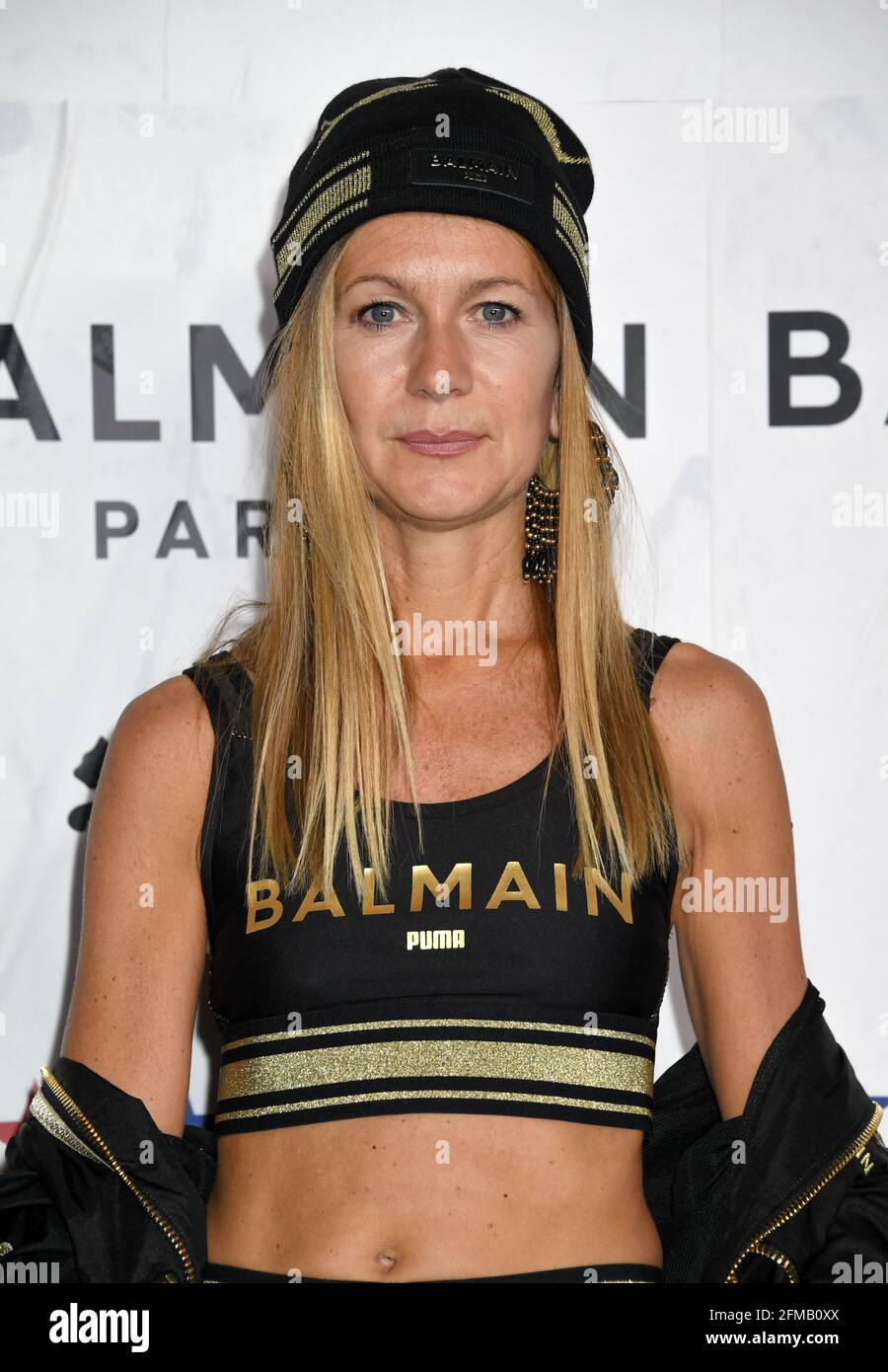 Lancement de la collaboration Puma X Balmain créée par Cara Delevingne et Olivier Rousteing, qui s'est tenue aux studios Milk de Los Angeles, le jeudi 21 novembre 2019. Jennifer Graylock-Graylock.com Banque D'Images