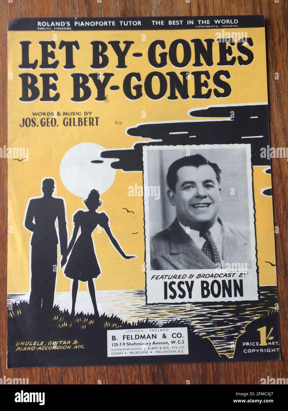 Vintage Sheet Music / STILL Life © Clarissa Debenham / Alamy Banque D'Images