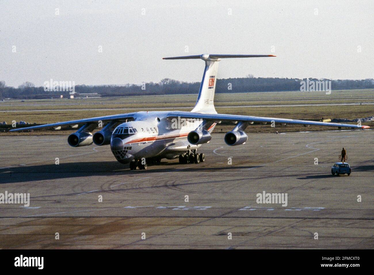 Schonefeld Airport Berlin en 1990 Banque D'Images