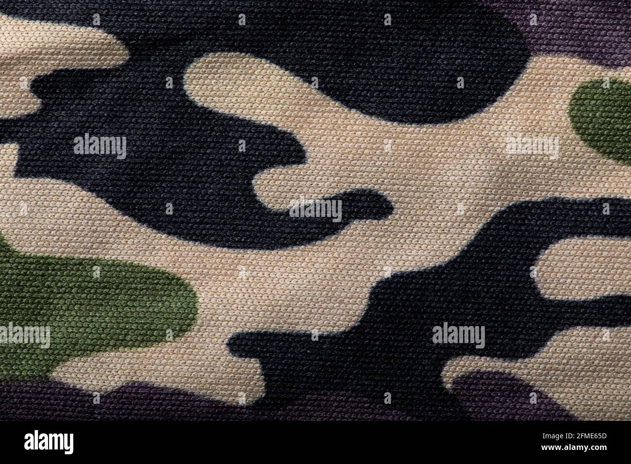 Fragment d'un morceau de matériau de camouflage Banque D'Images