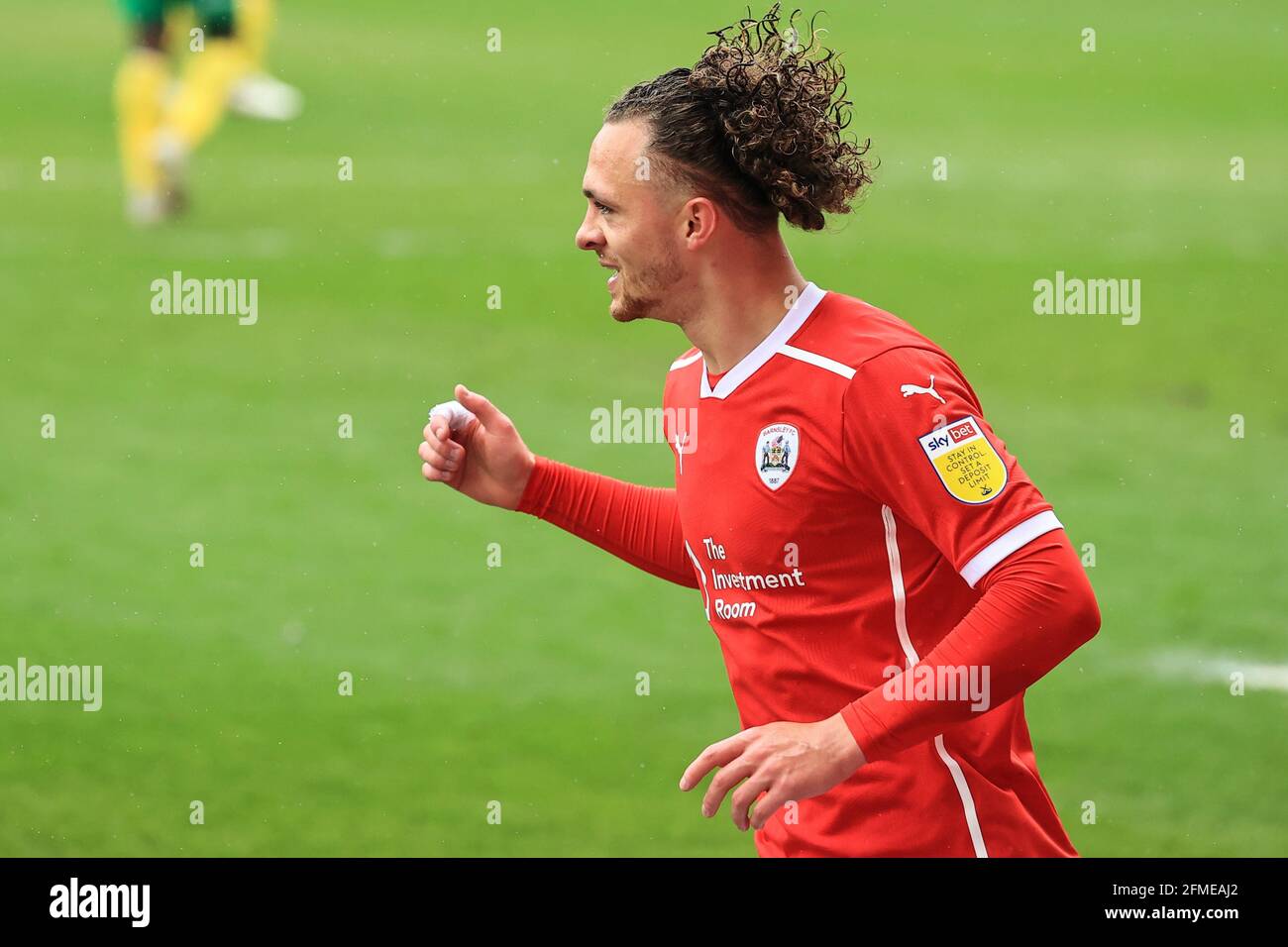 Barnsley, Royaume-Uni. 08 mai 2021. Jordan Williams #2 de Barnsley pendant le match à Barnsley, Royaume-Uni le 5/8/2021. (Photo de Mark Cosgrove/News Images/Sipa USA) crédit: SIPA USA/Alay Live News Banque D'Images