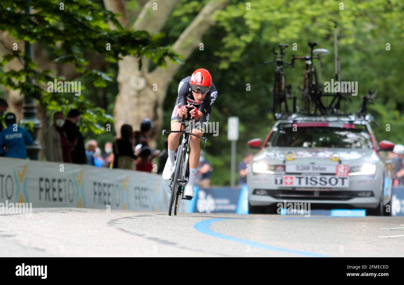 OLDANI Stefano ITA (LOTTO SOUDAL) pendant le Tour d'Italie, Giro d'Italia 2021, étape 1, essai individuel (ITT) Turin - Turin (8,6 km) le 8 mai 2021 en Italie - photo Nderim Kacili / DPPI / LiveMedia Banque D'Images