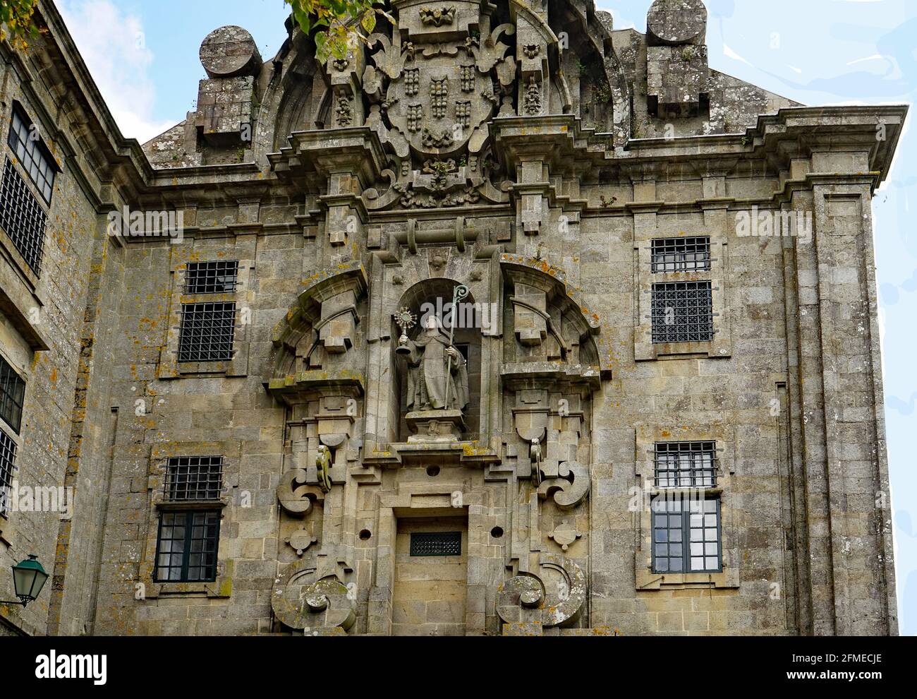 Route Saint-James : Saint-Jacques-de-Compostelle, couvent de Saint-clair, Jkobsweg, Kloster der St. Klara Banque D'Images