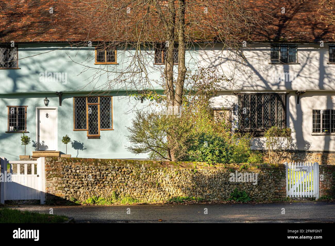 Bridge End, Newport, Essex, Angleterre Banque D'Images