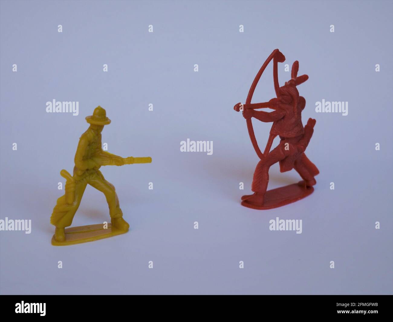 Figurines Cowboys Et Indiens En Plastique - Jouet éducatif Western Avec Cheval Et Tente Pour Enfants - 9
