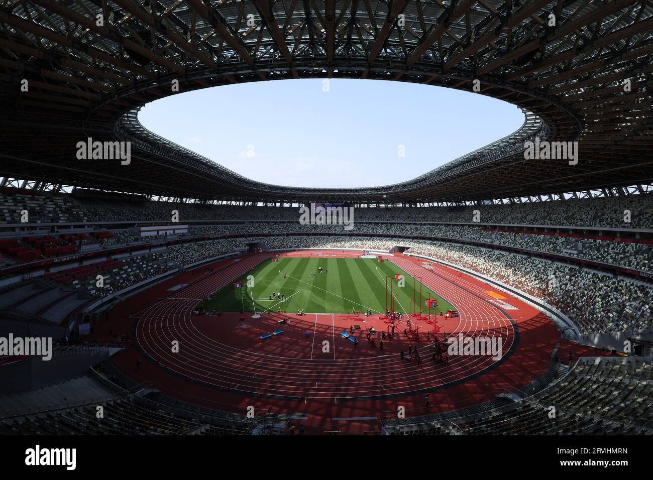 Tokyo, Japon. 9 mai 2021. National Stadium Athletics : PRÊT STEADY TOKYO - Athletics au National Stadium à Tokyo, Japon . Credit: Yohei Osada/AFLO SPORT/Alay Live News Banque D'Images