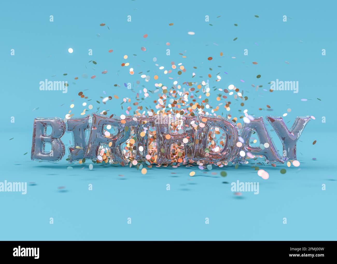 Joyeux Anniversaire Message En Anglais Avec Des Bougies Allumee Photo Stock Alamy