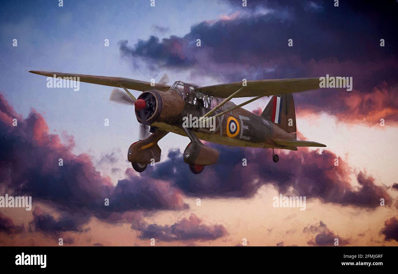 Avions Westland Lysander Banque D'Images