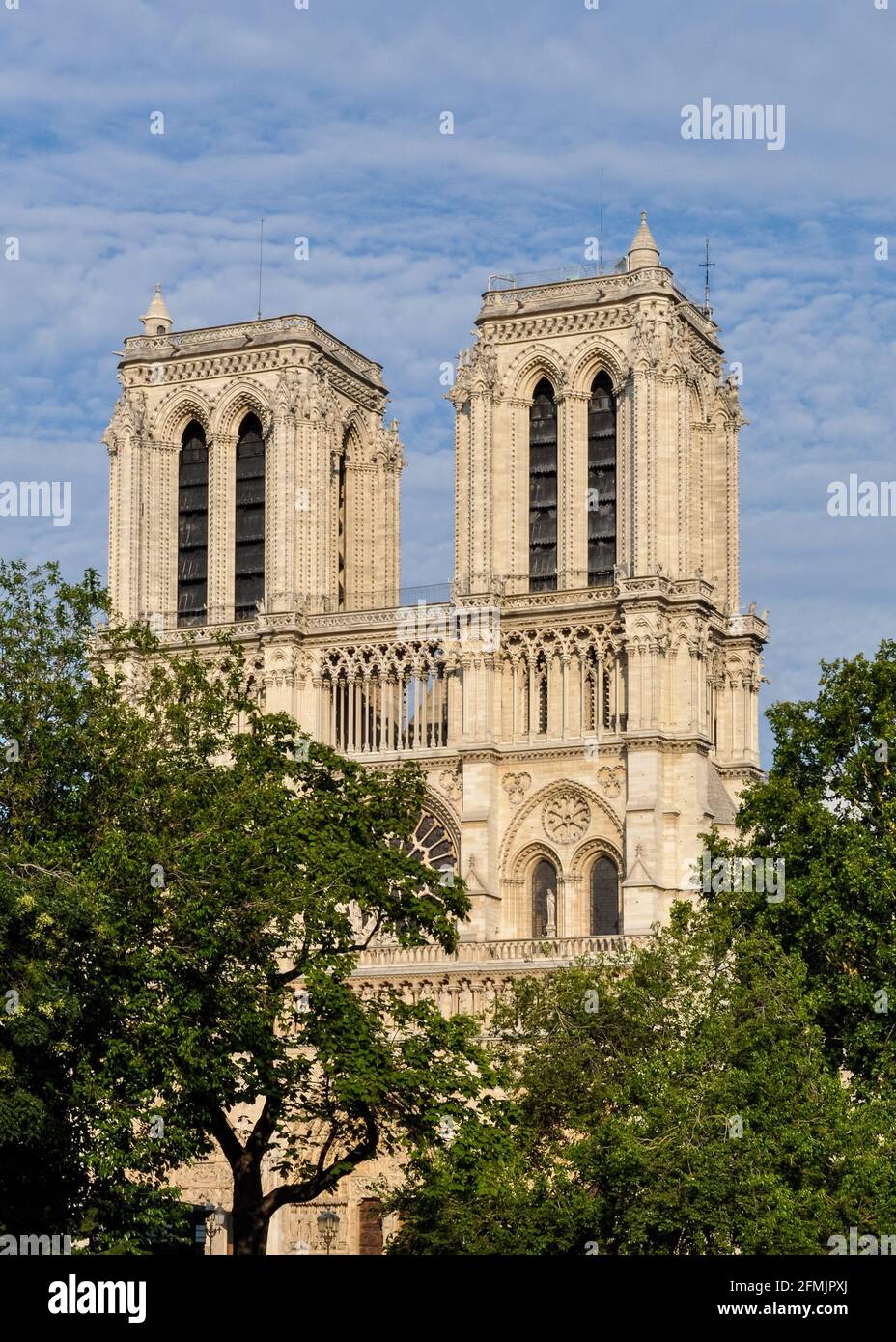 Cathédrale notre-Dame de Paris, France Banque D'Images