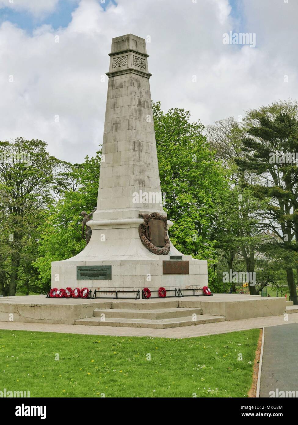 Vue sur Ward Park Bangor Northern Ireland UK Banque D'Images