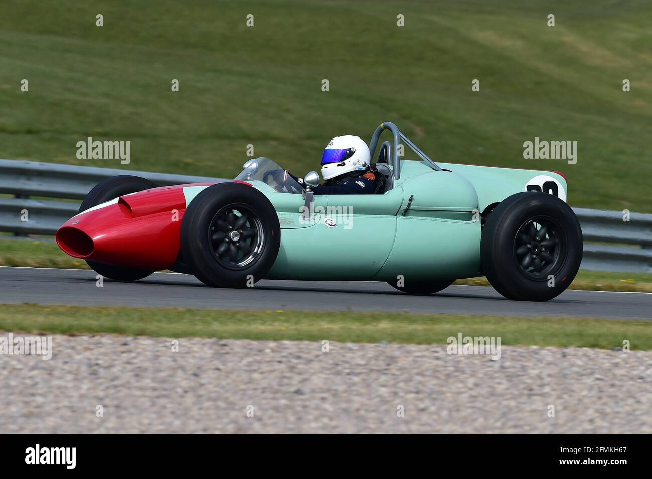 Tom Dark, Cooper T51, Historic Grand Prix Cars Association, Pre - 66 Grand Prix Cars, Donington Historic Festival 2021, Donington Park, Angleterre, mai Banque D'Images