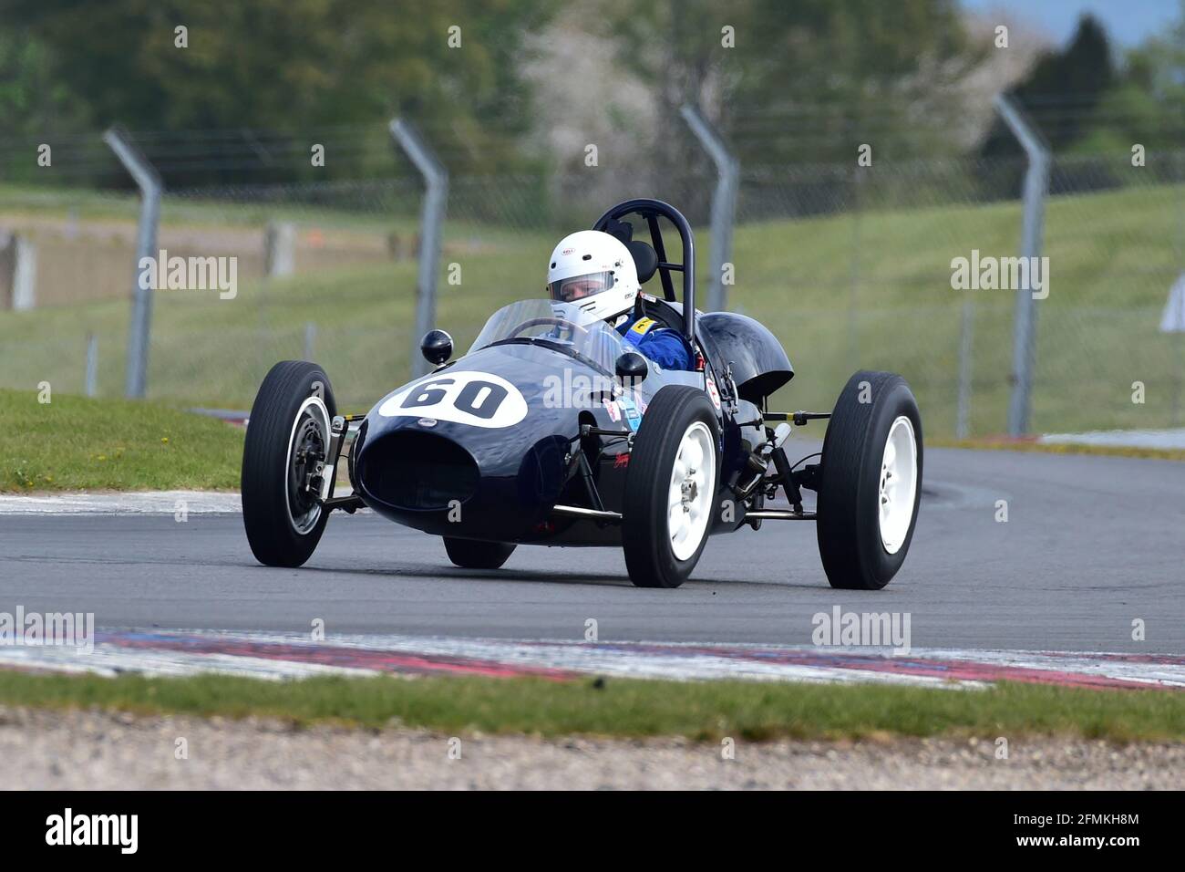 Elliott Hann, Cooper T41, Historic Grand Prix Cars Association, Pre - 66 Grand Prix Cars, Donington Historic Festival 2021, Donington Park, Angleterre, Banque D'Images